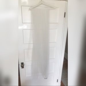Quality cathedral-length wedding veil